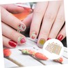 VILLFUL 10sheets Nail Stickers and Creative Scrapbook Stickers for DIY