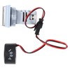 Current Signal Indicator Universal 3‑Display Square Lamp Light 60~500V AC