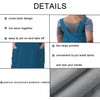 Stomeshle Japanese Aprons Plus Size Smock for Women with Pockets