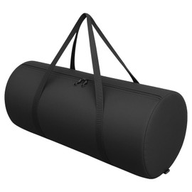 Lyreh Camping Chair Replacement Bag, 47.24x14.96in Heavy-Duty Wider Outdoor Camping Chair Storage Bag with Double-Handle Straps and Zipper for Hammock Yoga Mat Fishing Poles Tent(Black)