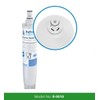 Refresh 9010 Replacement Refrigerator Water Filter for Whirlpool 4396508 /