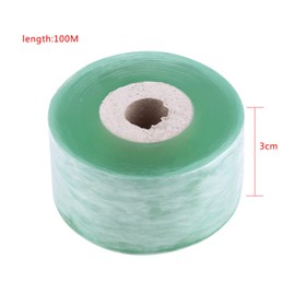 Cinta de Injerto de 3 Cm X 100 M, Cinta de Jardinería de Plantas de PVC, Cinta de Podar para Plantas de Injerto para árboles Florales Y Frutales
