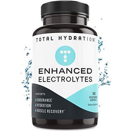 Electrolyte Cápsulas, sales de rehidratación de repuesto natural con magnesio, zinc, calcio y sodio, ayuda a una rápida rehidratación y recuperación  