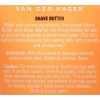 van der Hagen Shave Butter Beard Shaving Cream, 6 Oz.