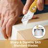 Box Cutter Heavy Duty Utility Knife, Razor Knife, Lightweight Aluminum