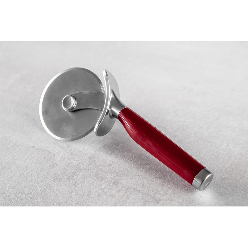 KitchenAid Pizza Cutter, Stainless Steel, Empire Red