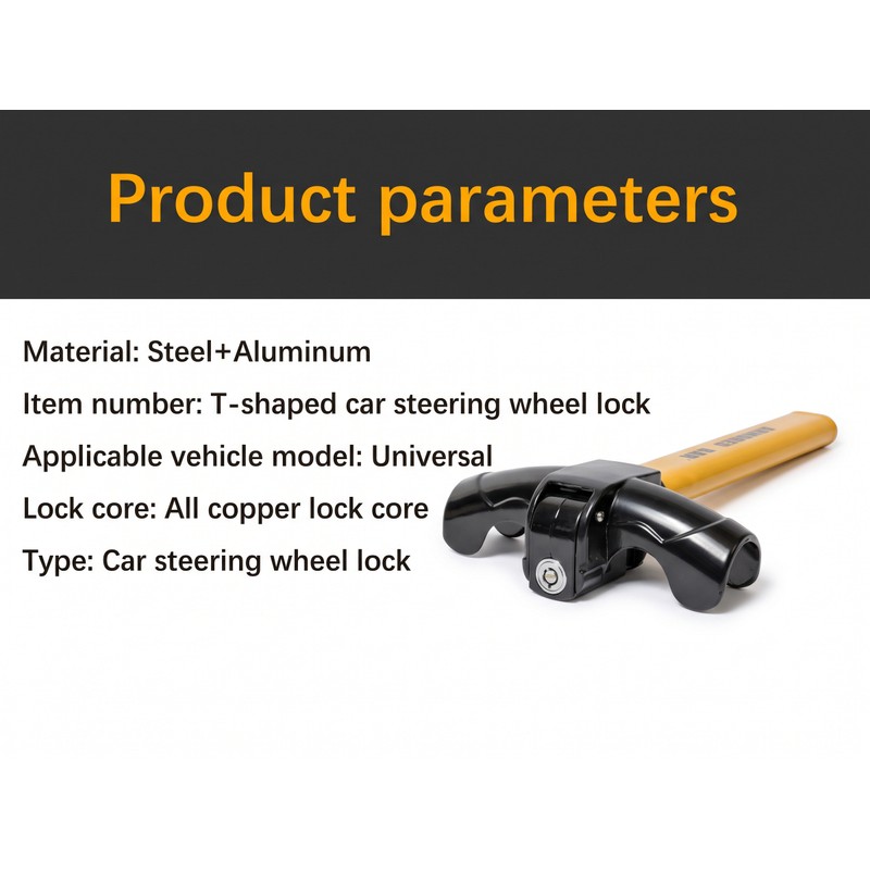 Car Steering Wheel Lock for Everyday Vehicle Security – T-Bar