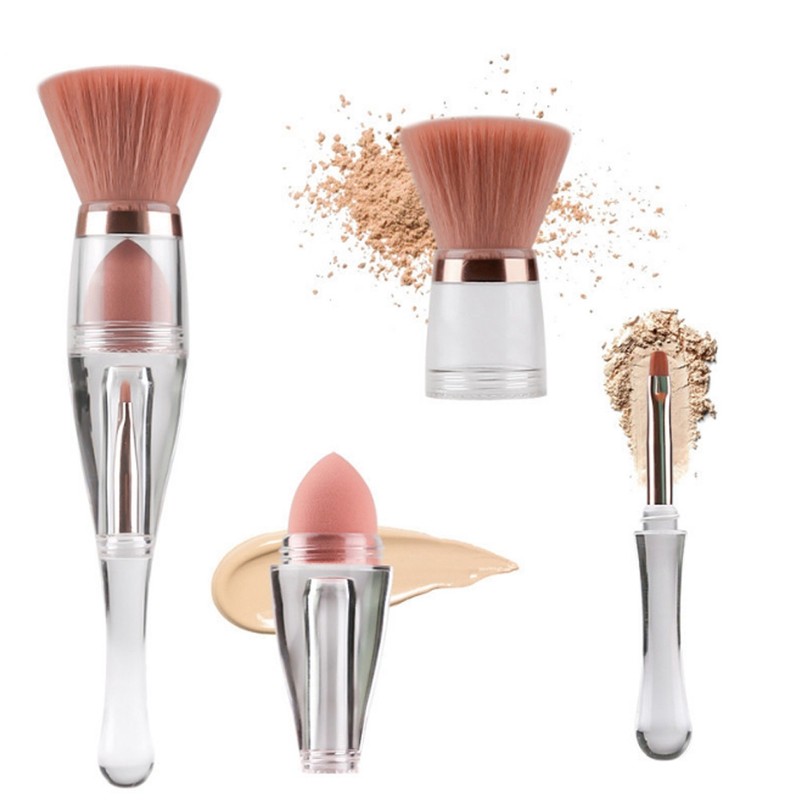 3 in 1 Multifunctional Cosmetic Brush Foundation Powder Concealer Eye