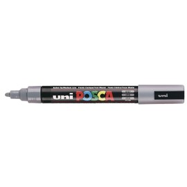 Uni PC-5M Posca Paint Pen Grey