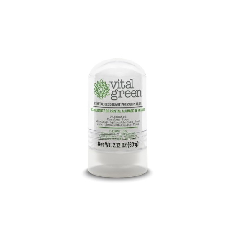 Desodorante Piedra Natural 60g Sin Color unidad