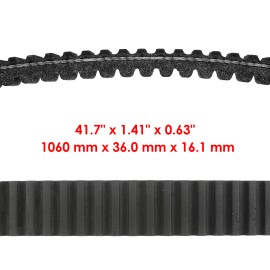 Caltric Drive Aramid Belt for Arctic Cat F570 T500 T570 2008 / M1000 EFI 2007 / 0627-046