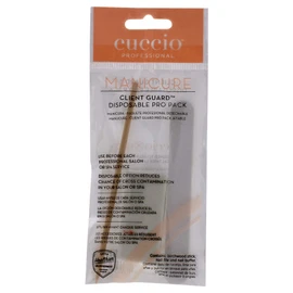 Cuccio - Manicure Client Guard Disposable Pro Pack - for Women - Birchwood Stick, Nail File, Nail Buffer - 3 Pc, Multi