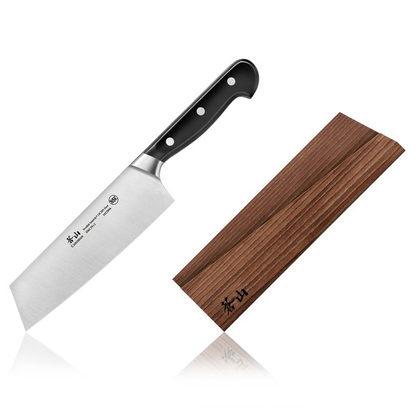 Cangshan TV2 Series 1022902 Swedish 14C28N Steel Forged 7-Inch Nakiri