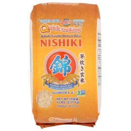 Nishiki Brown Rice Quick Cooking, 5-pounds