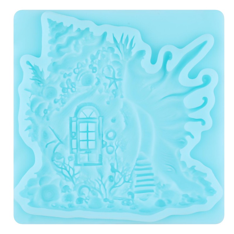 Conch House Fondant Silicone Molds