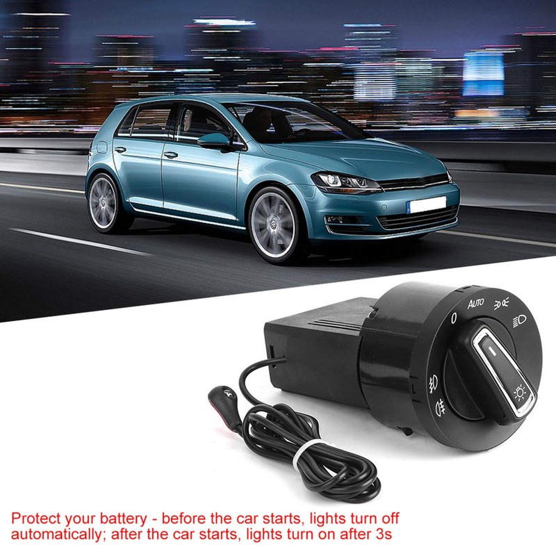 Light Switch with Light Sensor - Car Headlight Control Module