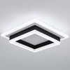 32W Modern LED Ceiling Light, Small Flush Mount Light Fixture,