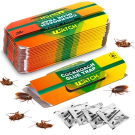 Roach Trap Indoor - 12 Pack | Effective German Roach Killer for Home Infestation - Child and Pet Safe Cockroach Traps Easy-to-Use Glue Traps for Roaches – UCatch
