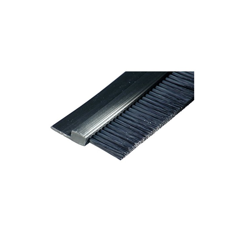 Tanis Brush FPVC142036 Stapled Strip Brush with Flexible PVC, H-Shaped