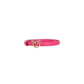 Pinko Women's Love Berry H1 Belt Calf Silk, N17q_Pink Antique Gold, XS