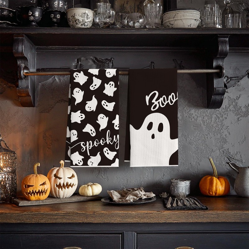 Artoid Mode Black Ghost Spooky Boo - Juego de 2