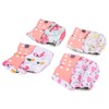 4 Pcs Baby Cloth Diapers Adjustable Washable Reusable Diapers for