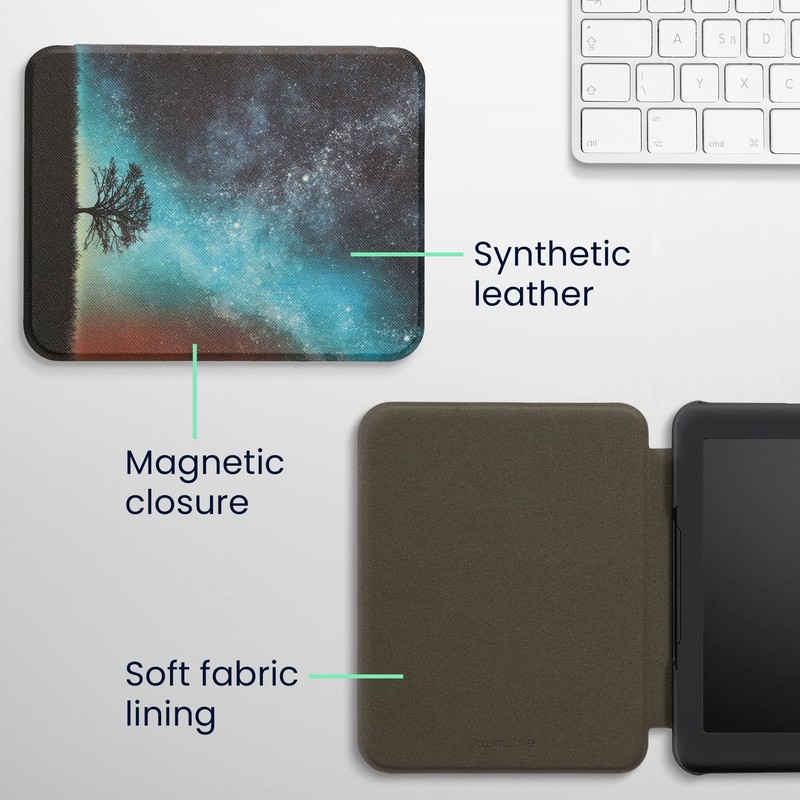 kwmobile Case Compatible with Barnes & Noble Nook Glowlight 4