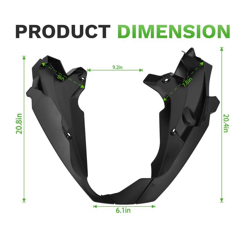 Motorcycle Engine Guard Belly Pan Spoiler Lower Fairing Replacement for