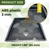 BETONEX Plastic Molds Concrete Patio Paving Mold Slabs Chestnut -