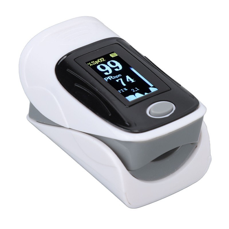 Fingertip Pulse Oximeter Clear Display Small Portable Blood Oxygen Saturation
