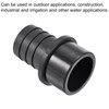 sourcing map PVC Pipe Fitting 40mm Barbed x 50mm OD