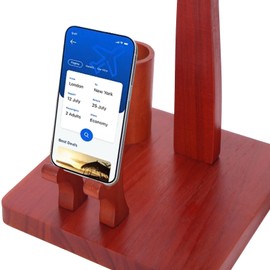 Yarn Holder for Crocheting and Knitting with Phone Stand，Magnetic Yarn Ball Holder Yarn Spinner for Crocheting - Ideal Gift for Crochet Lovers