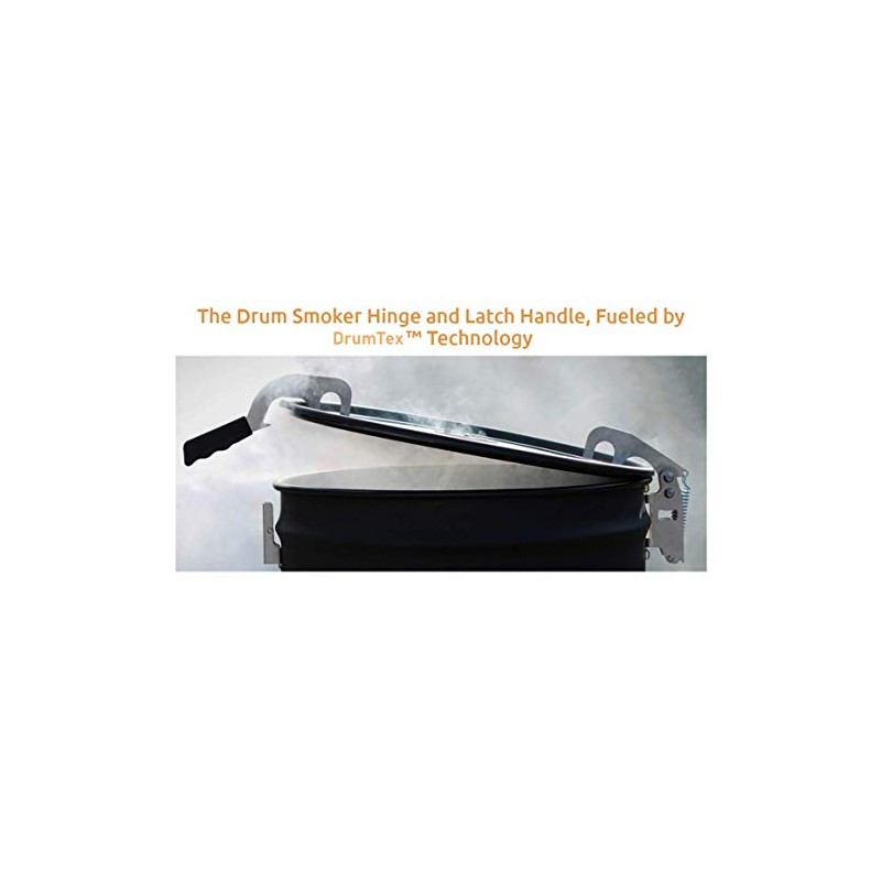 Spring Assisted UDS Lid Hinge for 55 gallon Stainless Steel