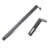 Officemate Universal Partition Hanger Set, Adjusted to fit panels with