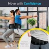Clever Yellow Premium Back Support Belt, Back Brace, Lumbar Support