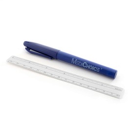 MediChoice Skin Marker, w/Ruler, Sterile, 1314077733 (Case of 100)