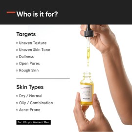 Minimalist Minimalist 32% AHA BHA PHA Peeling Solution for Glowing Skin, Smooth Texture & Pore Cleansing | Weekend Facial Exfoliant Peel for Deep Pore Cleansing | For Women & Men | 1 Fl Oz / 30 ml