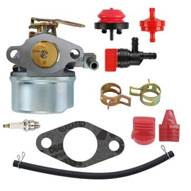 mdairc 640084B Carburetor for Tecumseh 5HP MTD 632107A 632107 640084 640084A For TORO 521 Snow Blower HSSK40 HSSK50 HS50 LH195SA - For Tecumseh 632107 Carburetor LH195SA)