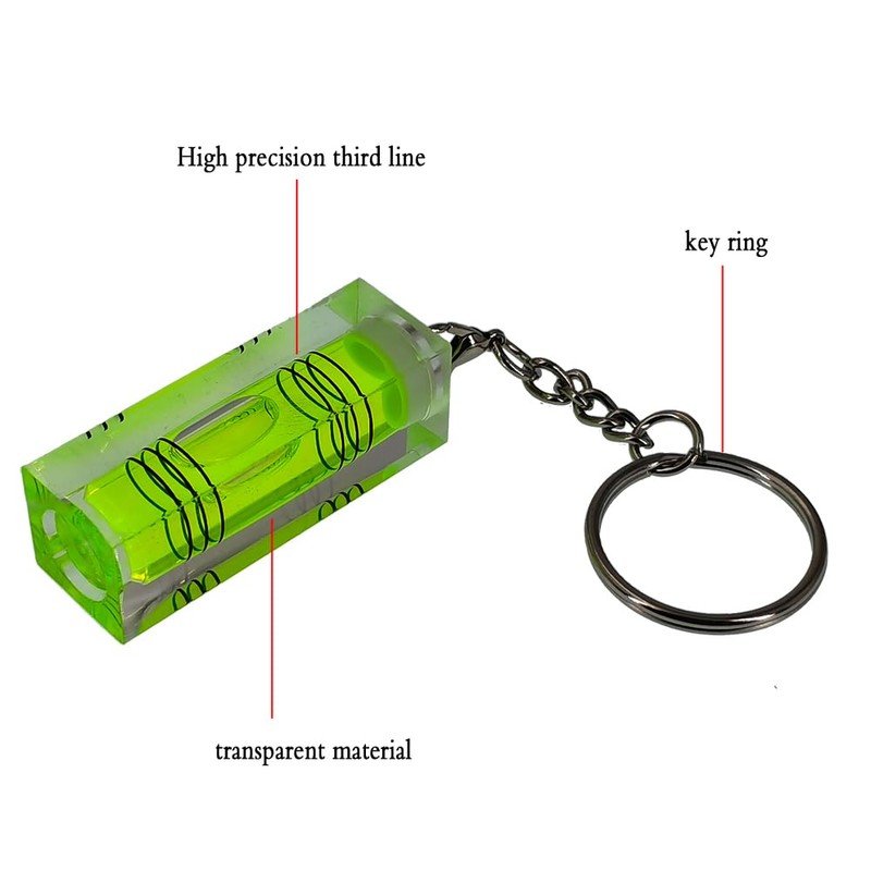 2 high-Precision mini Three line Bubble Level gauges, Small Household