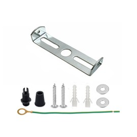 DC Voltage Lighting Fixture Ceiling Plate Bracket Pendant Light Fitting Fixing Ceiling Lamp Cover Rose Plate Bracket with Accessories for Home Office Ceiling Lamp Silver