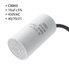 16 uf ± 5% 450VAC 50/60hz 40/70/21 PO CBB60 Oval