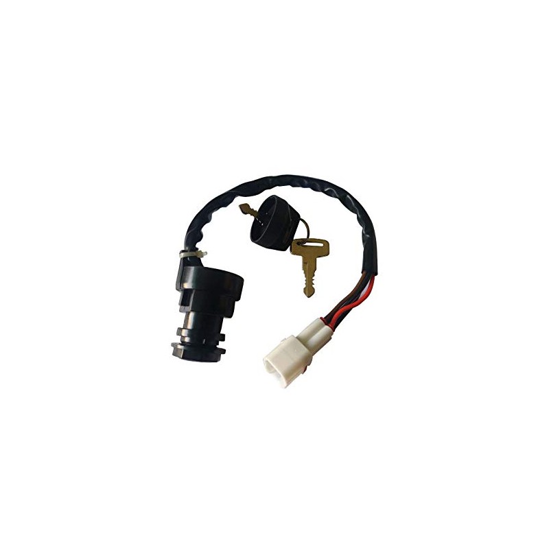 Hity Motor Ignition Key Switch for Yamaha Kodiak 400 1993-2001