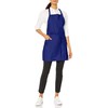 Uncommon Threads mens Two Patch Apron, Royal, One Size US
