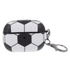 CIYODO 1PC Wireless Earbud Case with Football Pattern Durable Protective