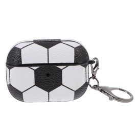 CIYODO 1PC Wireless Earbud Case with Football Pattern Durable Protective Cover for Shockproof and Scratch Resistant Easy Charging Without Removal Accessory for Sports Enthusiasts