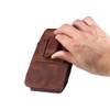 Mens Cell Phone Waist Bag with Clip, Mobile Phone Pocket