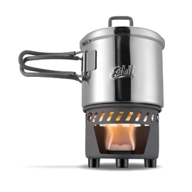 Esbit ESCS585ST0 Outdoor Stainless Steel Cooking Set, 20.9 fl oz (585 ml)