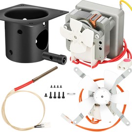 Auger Motor,Grill Induction Fan Kit, Fire Burn Pot and Hot Rod Ignitor,Traeger Parts Replacement Traeger Grill Parts for Pit Boss Grill Parts and Auger Motor Traeger Grill for bbq Traeger Fan Kit