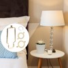Lamp Shade Harp Holder, Adjustable Lamp Harp Kit, Fit Both