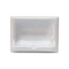 Ceramic Soap Dish Thin Set Installation Bar Holder Shower Wall